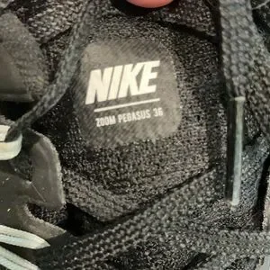 Nike | Shoes | Size 8 Oakland Raiders Black Nike Tennis  display picture 1